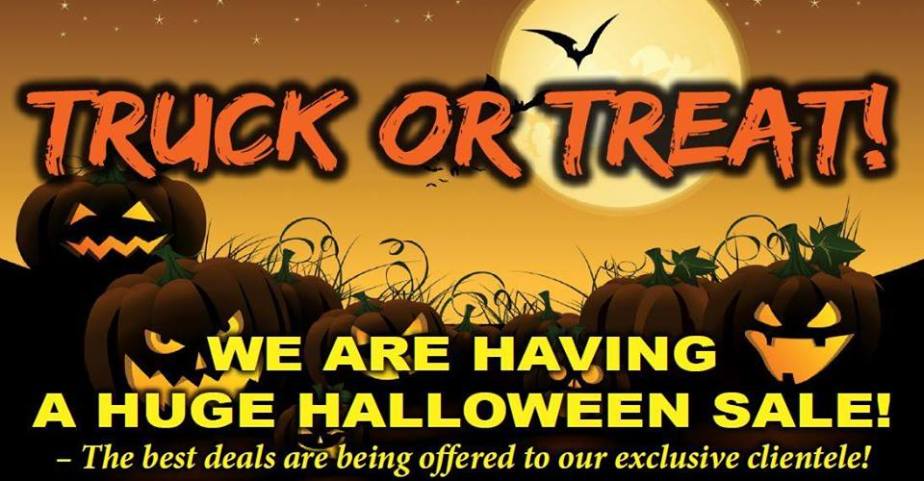 Truck or Treat Sale!!!Oct 25- 27th!!!