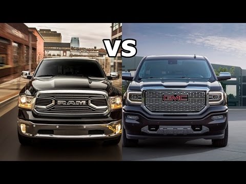 GMC Sierra vs. Ram 1500: Compare Trucks